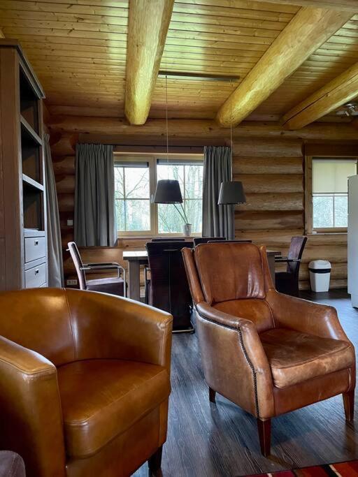 Unieke Houten Villa Met Sauna In Twente - 6P Den Ham Εξωτερικό φωτογραφία