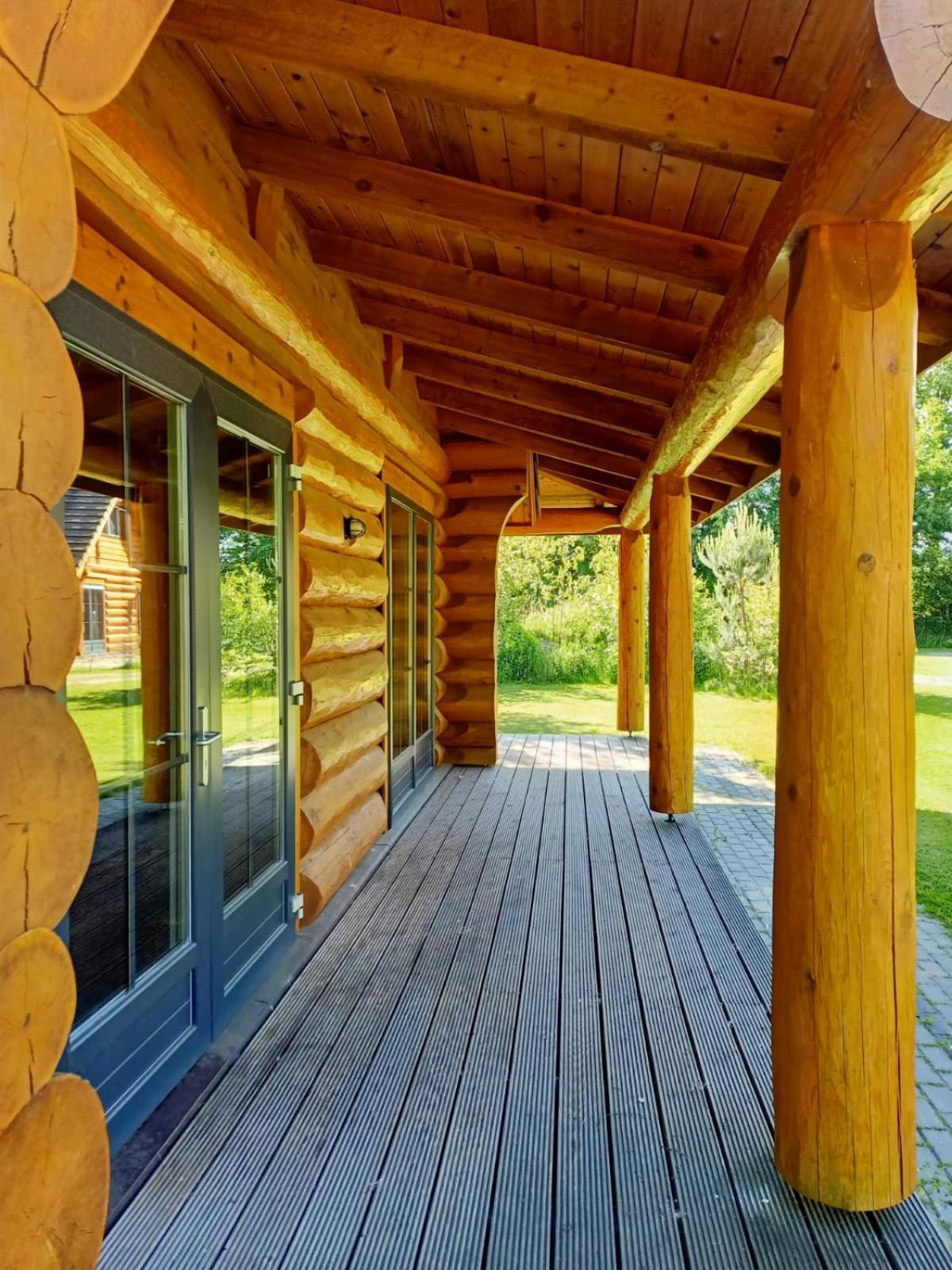 Unieke Houten Villa Met Sauna In Twente - 6P Den Ham Εξωτερικό φωτογραφία