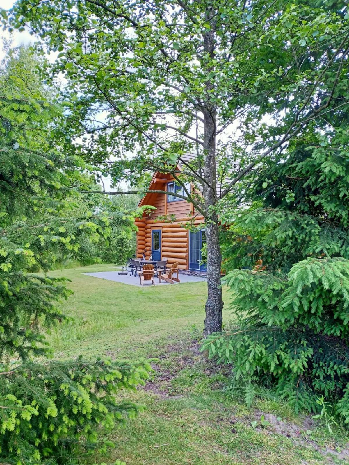 Unieke Houten Villa Met Sauna In Twente - 6P Den Ham Εξωτερικό φωτογραφία